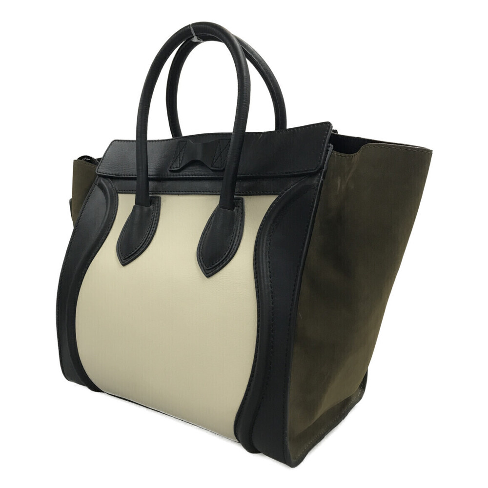 Celine tricolor bag Brown calfskin Tote Luggage